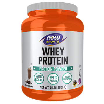 Whey Protein Dutch Chocolate 2 lb by NOW