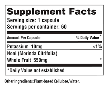 Noni 60 caps by American Nutraceuticals