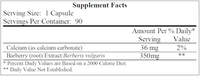 Buffered Berberine 90 caps by Ecological Formulas