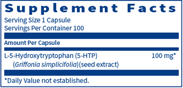 5-HTP (100 mg) by Klaire Labs