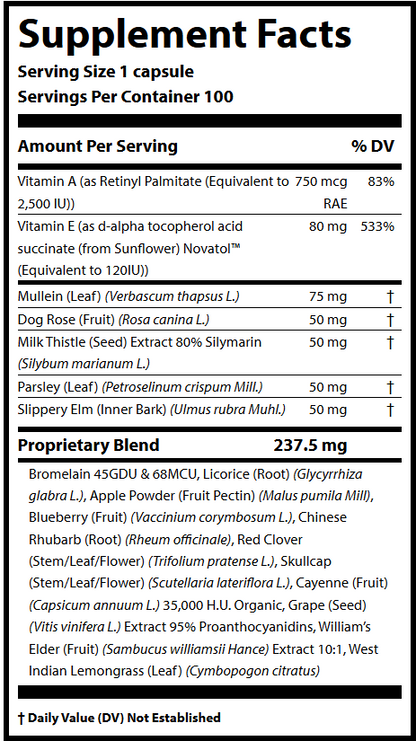 TOX-EASE  100 cap