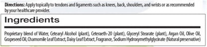 Tendon and Ligament Support by Physicians' Standard