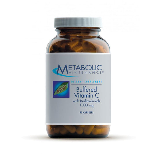 Buffered Vitamin C 1000mg w/ Bioflavanoids 90 caps by Metabolic Maintenance