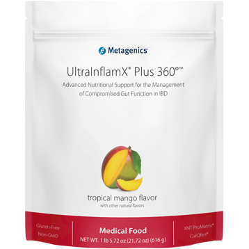 UltraInflamX Plus 360o® Mango (14 servings) [Medical Food] by Metagenics