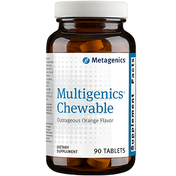 Multigenics® Chewable Orange 90 T by Metagenics