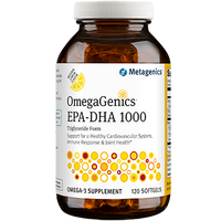 OmegaGenics® EPA-DHA 1000 Lemon 120 SG by Metagenics