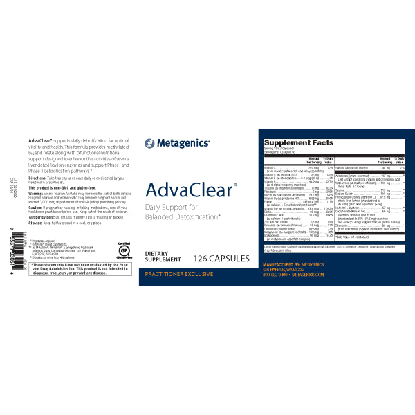 Advaclear by Metagenics