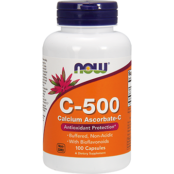 C-500 Calcium Ascorbate-C by NOW