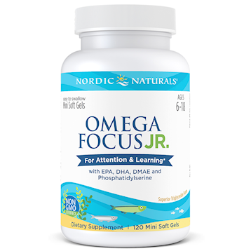 Omega Focus Junior 120 softgels