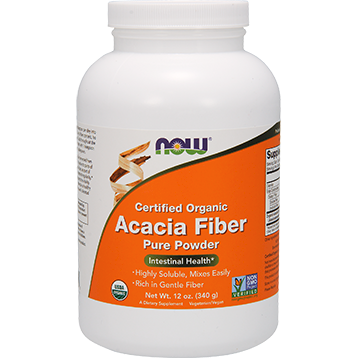 Acacia Fiber Organic Powder 12 oz by NOW