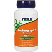 Andrographis Extract 400 mg 90 vegcaps NOW