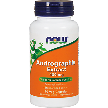 Andrographis Extract 400 mg 90 vegcaps NOW