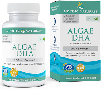 Algae DHA 60 softgels by Nordic Naturals