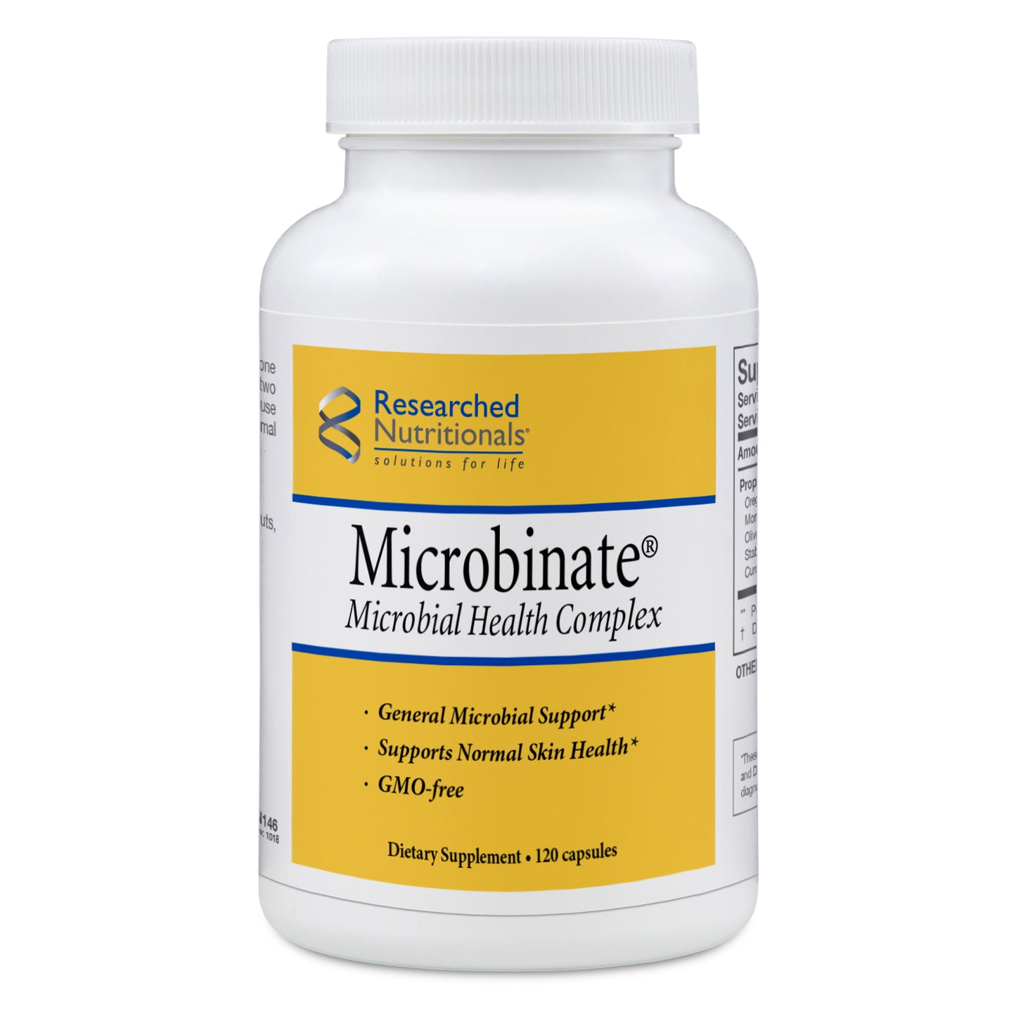 Microbinate 120 capsules by Researched Nutritionals