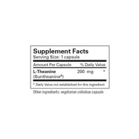 L-Theanine 200mg 120 caps by Metabolic Maintenance