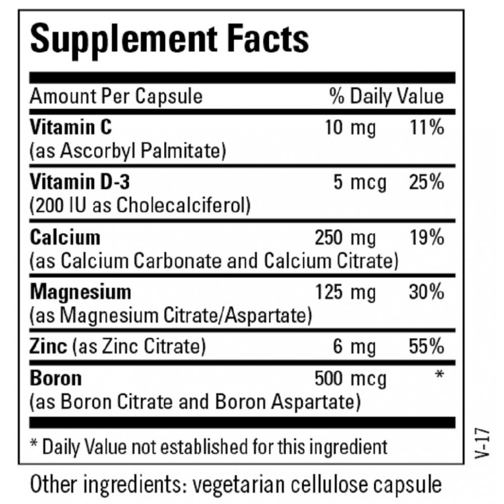 Cal/Mag/Zinc Complex with Vitamin D 240 Caps by Metabolic Maintenance