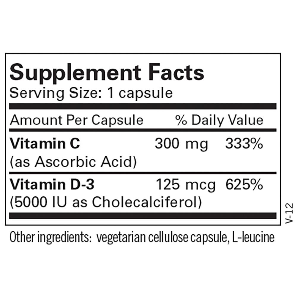 Vitamin D-3, 5,000 IU 90 caps by Metabolic Maintenance