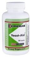 Yeast-Aid - 200 Hypoallergenic caps by Kirkman Labs