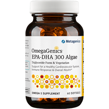 OmegaGenics® EPA-DHA Algae 60 SG by Metagenics