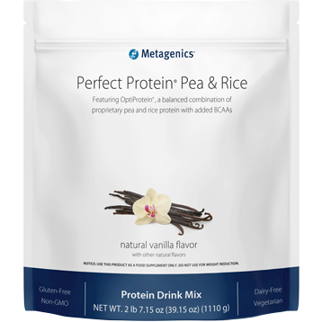 Perfect Protein® Pea & Rice Vanilla Powder (30 servings) by Metagenics