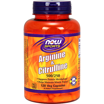 Arginine & Citrulline 120 caps by NOW