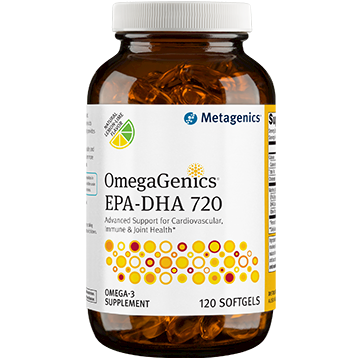 OmegaGenics EPA-DHA 720 Lemon gels By Metagenics