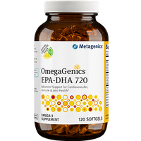 OmegaGenics EPA-DHA 720 Lemon gels By Metagenics