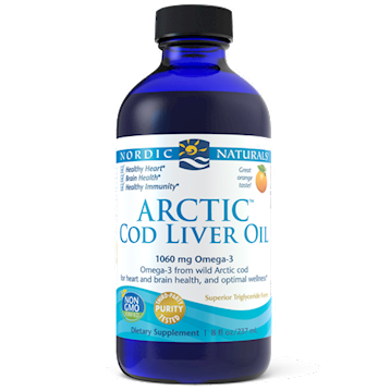 Arctic Cod Liver Oil Orange 8 oz by Nordic Naturals