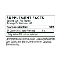 Beta Alanine-SR 120 tabs by Thorne Research